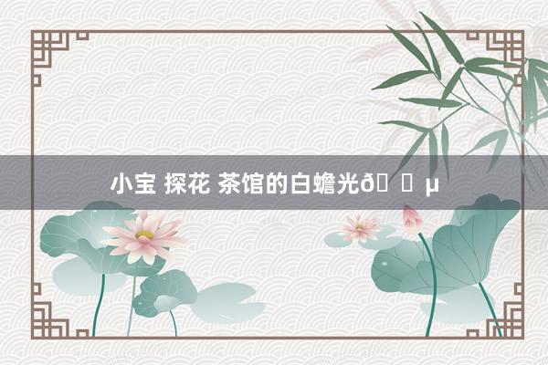 小宝 探花 茶馆的白蟾光🍵